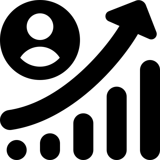 Black and white illustration of a crescent moon with a face, surrounded by stars and clouds.
