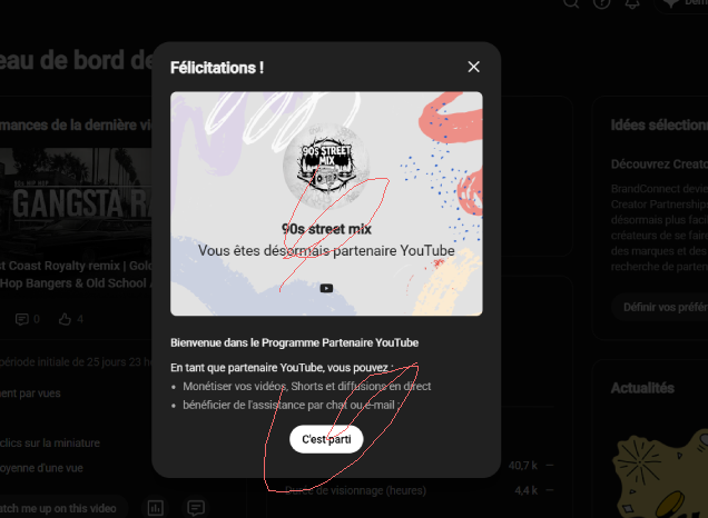 YouTube Monetization Sales Dashboard