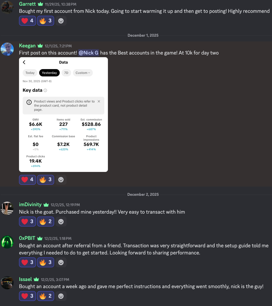Discord Community Feedback
